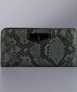 Simply Vera Vera Wang Vivian RFID-Blocking Wallet -Simply Vera Vera Wang Shop 4998848 Gray Snake