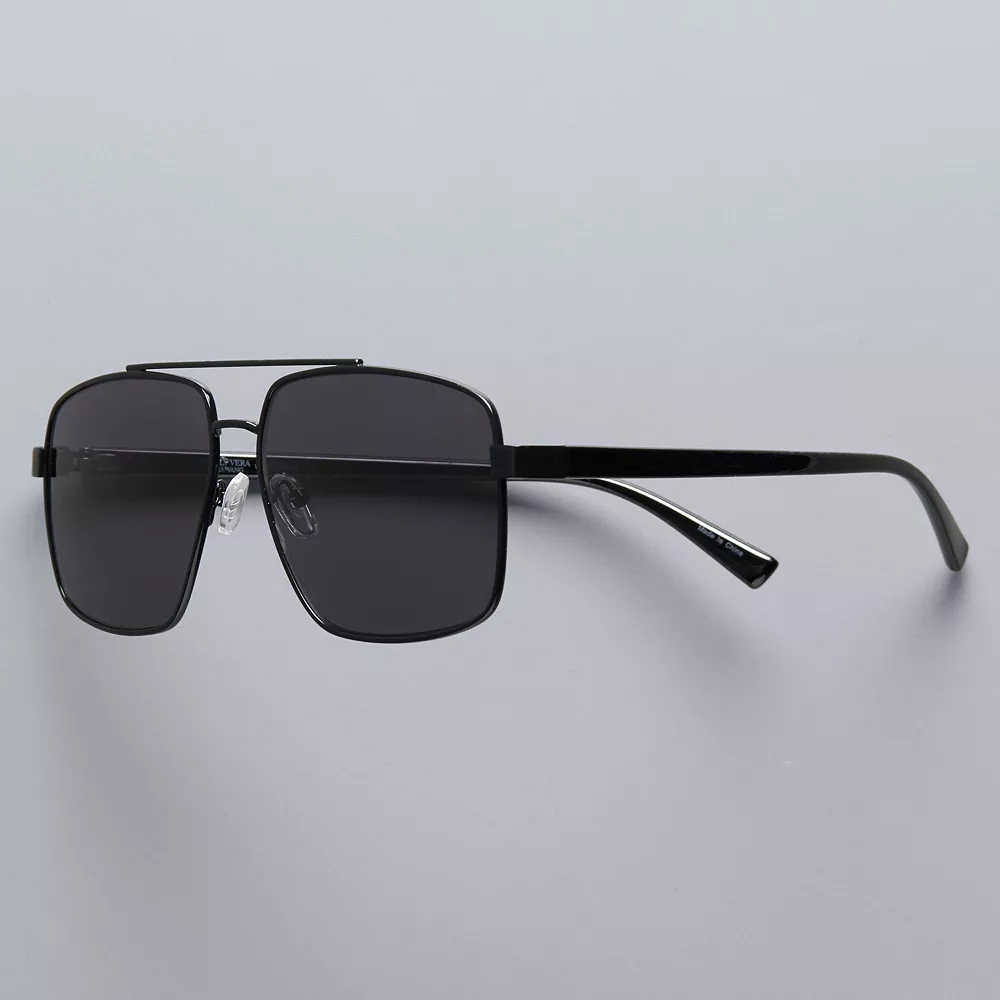 Women's Simply Vera Vera Wang Large Pilot Sunglasses 4 Women's Simply Vera Vera Wang Large Pilot Sunglasses - Image 2