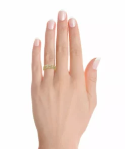 Simply Vera Vera Wang 14k Gold 1/3 Carat T.W. Diamond 3-Row Ring -Simply Vera Vera Wang Shop 5115392 ALT9