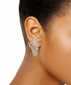 Simply Vera Vera Wang Butterfly Drop Earrings -Simply Vera Vera Wang Shop 5210006 ALT