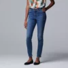 Petite Simply Vera Vera Wang Skinny Jeans