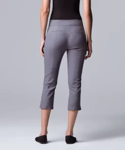Women's Simply Vera Vera Wang Simply Modern Capri Pants 7 Women's Simply Vera Vera Wang Simply Modern Capri Pants -Simply Vera Vera Wang Shop 5514566 ALT