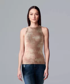 Simply Vera Vera Wang Essential Tank 23 Simply Vera Vera Wang Essential Tank -Simply Vera Vera Wang Shop 5518644 Cloudy Dye Effect