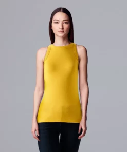 Simply Vera Vera Wang Essential Tank 18 Simply Vera Vera Wang Essential Tank -Simply Vera Vera Wang Shop 5518644 Mango Creme