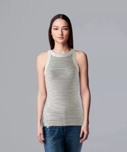Simply Vera Vera Wang Shop -Simply Vera Vera Wang Shop 5518644 Modern Stripe