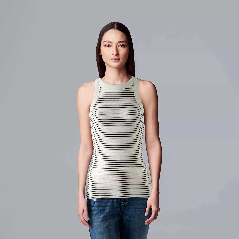 Simply Vera Vera Wang Essential Tank 4 Simply Vera Vera Wang Essential Tank - Image 2