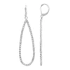 Simply Vera Vera Wang Pave Elongated Drop Earrings 1 Simply Vera Vera Wang Pave Elongated Drop Earrings -Simply Vera Vera Wang Shop 5546813 Silver Tone