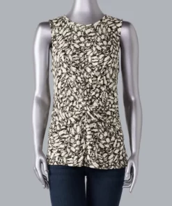 Women's Simply Vera Vera Wang Twist-Front Tank -Simply Vera Vera Wang Shop 5561348 Textured Skin