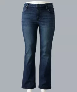 Plus Size Simply Vera Vera Wang Bootcut Jeans -Simply Vera Vera Wang Shop 5568885 Burnished Indigo