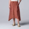 Plus Size Simply Vera Vera Wang Print Shark-Bite Hem Midi Skirt 1 Plus Size Simply Vera Vera Wang Print Shark-Bite Hem Midi Skirt -Simply Vera Vera Wang Shop 5568893 Spot Abstract