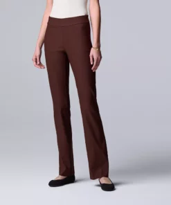 Women's Simply Vera Vera Wang Simply Modern Bootcut Pants 9 Women's Simply Vera Vera Wang Simply Modern Bootcut Pants -Simply Vera Vera Wang Shop 5571543 Naveena Plum