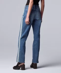 Women's Simply Vera Vera Wang Relaxed Straight Jeans -Simply Vera Vera Wang Shop 5576607 ALT