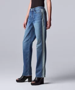 Women's Simply Vera Vera Wang Relaxed Straight Jeans
