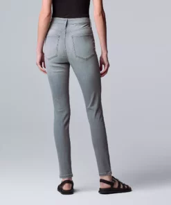 Women's Simply Vera Vera Wang Powerstretch Skinny Jeans -Simply Vera Vera Wang Shop 5576619 ALT