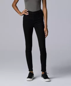 Women's Simply Vera Vera Wang Powerstretch Skinny Jeans -Simply Vera Vera Wang Shop 5576619 Vera Black