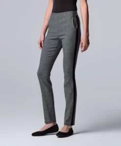Women's Simply Vera Vera Wang Simply Modern Skinny Pants -Simply Vera Vera Wang Shop 5577206 Glen Plaid