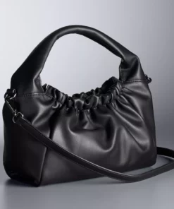 Simply Vera Vera Wang Scrunchy Satchel Bag 11 Simply Vera Vera Wang Scrunchy Satchel Bag -Simply Vera Vera Wang Shop 5592546 ALT