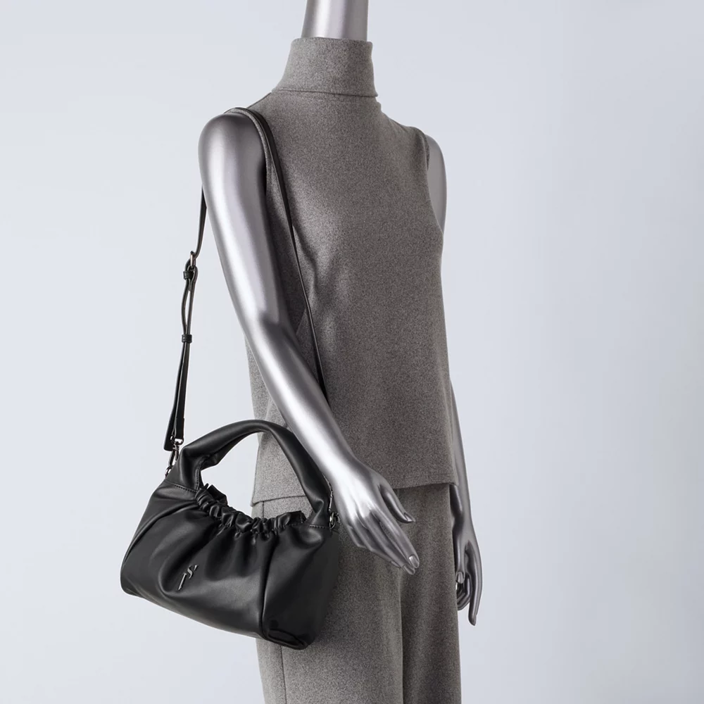 Simply Vera Vera Wang Scrunchy Satchel Bag 8 Simply Vera Vera Wang Scrunchy Satchel Bag - Image 6