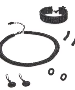 Simply Vera Vera Wang Black Circle Stone Drop Earrings -Simply Vera Vera Wang Shop 5636719 ALT9