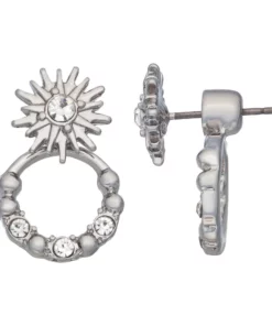 Simply Vera Vera Wang Starburst Floater Earrings