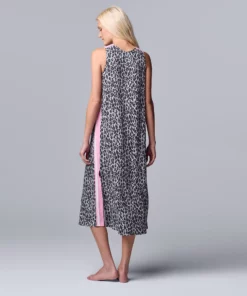 Women's Simply Vera Vera Wang Maxi Chemise -Simply Vera Vera Wang Shop 5702043 ALT