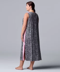 Plus Size Simply Vera Vera Wang Maxi Chemise 7 Plus Size Simply Vera Vera Wang Maxi Chemise -Simply Vera Vera Wang Shop 5702047 ALT