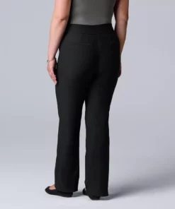 Plus Size Simply Vera Vera Wang Simply Modern Bootcut Pants -Simply Vera Vera Wang Shop 5702964 ALT