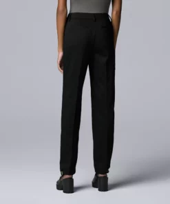 Women's Simply Vera Vera Wang High-Rise Slim Straight Pants -Simply Vera Vera Wang Shop 5750807 ALT