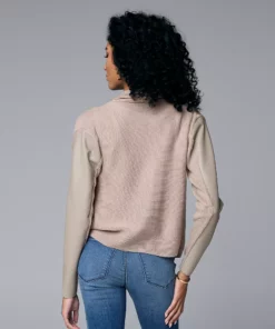 Women's Simply Vera Vera Wang Draped Open-Front Cardigan -Simply Vera Vera Wang Shop 5799910 ALT