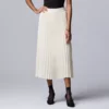 Women's Simply Vera Vera Wang Pleated Skirt -Simply Vera Vera Wang Shop 5806412 Vanlla Ice