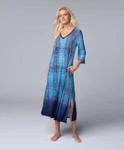 Women's Simply Vera Vera Wang Maxi Caftan