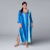 Plus Size Simply Vera Vera Wang Maxi Caftan 1 Plus Size Simply Vera Vera Wang Maxi Caftan -Simply Vera Vera Wang Shop 5809679 Blue Stripe