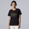 Women's Simply Vera Vera Wang Pride Graphic Tee