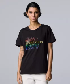 Women's Simply Vera Vera Wang Pride Graphic Tee