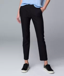 Women's Simply Vera Vera Wang Pull-On Ankle Pants
