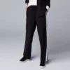 Women's Simply Vera Vera Wang Wide-Leg Trouser Pants -Simply Vera Vera Wang Shop 5856863 Vera Black