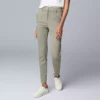 Women's Simply Vera Vera Wang High-Waist Skinny Ankle Pants -Simply Vera Vera Wang Shop 5878388 Vera Dusty Sage