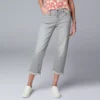 Women's Simply Vera Vera Wang Relaxed Boyfriend Crop Pants
