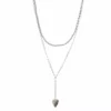 Simply Vera Vera Wang Silver Tone Heart Y Necklace -Simply Vera Vera Wang Shop 5896163