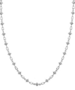 Simply Vera Vera Wang Silver Tone Starburst Choker Necklace