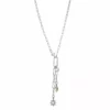 Simply Vera Vera Wang Silver Tone Starburst Pendant Necklace
