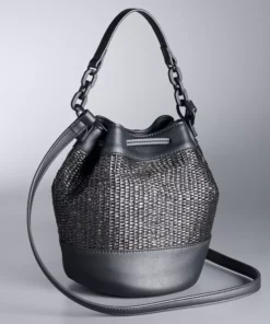 Simply Vera Vera Wang Straw Bucket Bag -Simply Vera Vera Wang Shop 5918239 ALT
