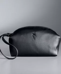 Simply Vera Vera Wang Soft Pouch Wristlet -Simply Vera Vera Wang Shop 5931716 Black