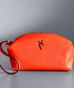Simply Vera Vera Wang Soft Pouch Wristlet -Simply Vera Vera Wang Shop 5931716 Orange Hibiscus