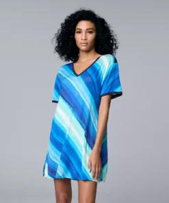 Women's Simply Vera Vera Wang Short Sleeve Sleepshirt