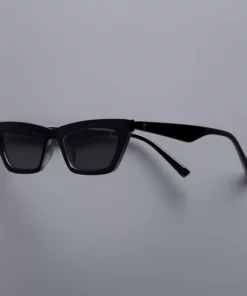 Women's Simply Vera Vera Wang Fatima Small Square 21mm Sunglasses -Simply Vera Vera Wang Shop 5988619 Black Smoke Lens