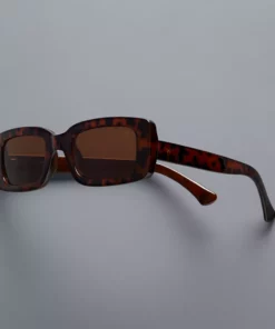 Women's Simply Vera Vera Wang Evalina Small Rectangle 24mm Sunglasses -Simply Vera Vera Wang Shop 5988622 Tort Brown Lens