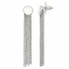 Simply Vera Vera Wang Silver Tone Linear Chain Earrings -Simply Vera Vera Wang Shop 6061034