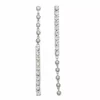 Simply Vera Vera Wang Silver Tone Post Bead Linear Earrings 1 Simply Vera Vera Wang Silver Tone Post Bead Linear Earrings -Simply Vera Vera Wang Shop 6061069