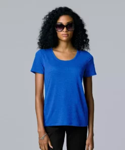 Women's Simply Vera Vera Wang Relaxed Fit Textured Tee 17 Women's Simply Vera Vera Wang Relaxed Fit Textured Tee -Simply Vera Vera Wang Shop 6171579 Vera Blue